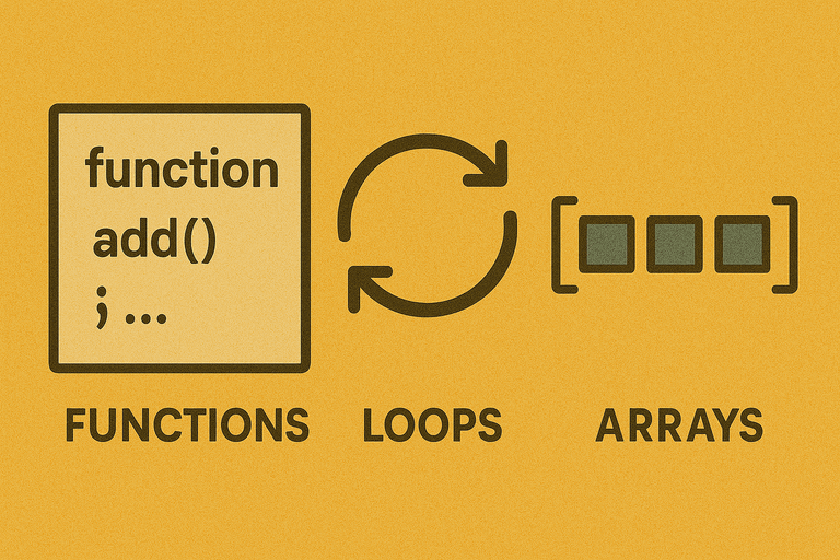 Programming in the Small 2: Working with Functions, Loops, and Arrays in JavaScript