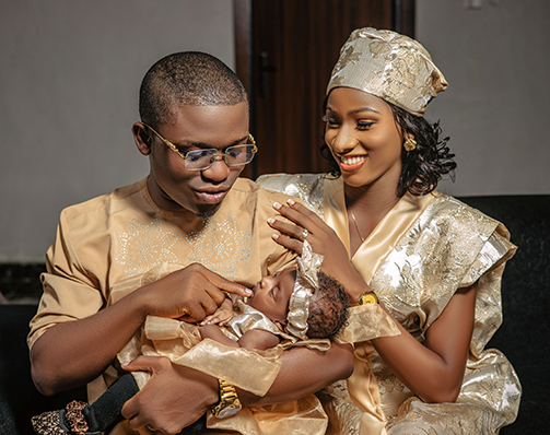 Family time moment